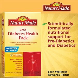 Nature Made Daily Diabetes Health Pack - 60 count - Healthy Commodity Store